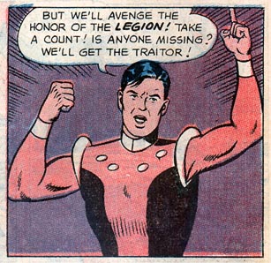Cosmic Boy vows to avenge the Legion's honor
