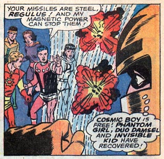 Cosmic Boy's magnetic shield