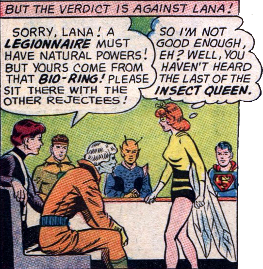 Insect Queen is rejected