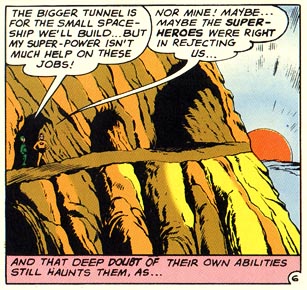 The clubhouse of the Legion of Substitute Heroes