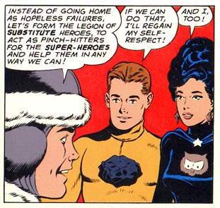 The origin of the Legion of Substitute Heroes