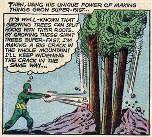 Chlorophyll Kid splits a mountain