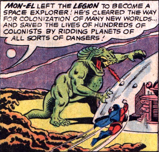 Mon-El, space explorer