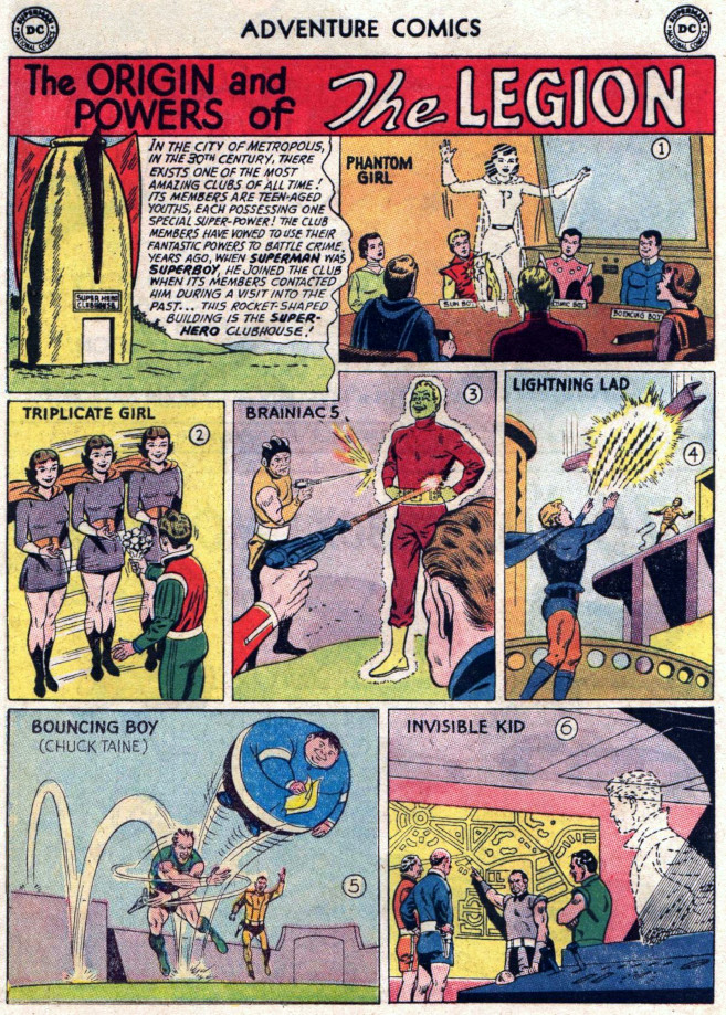 The Origins and Powers of the Legion of Super-Heroes