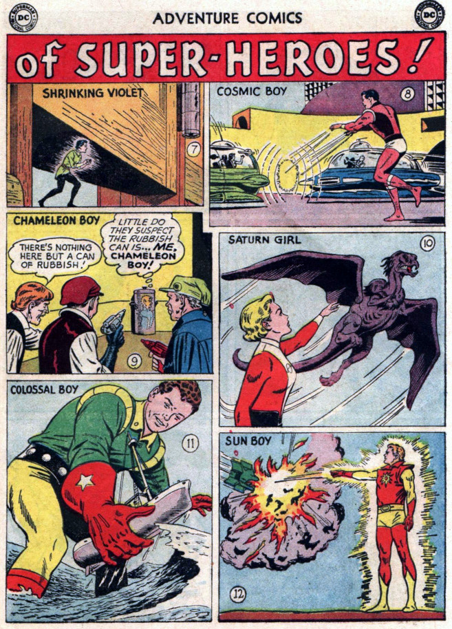 The Origins and Powers of the Legion of Super-Heroes