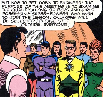 Legion of Super-Heroes Applicants