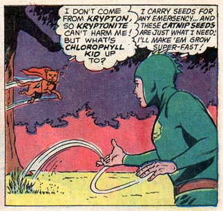 Chlorophyll uses his power against Streaky