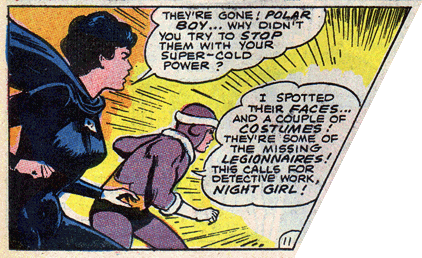 The Substitute Heroes do some detective work