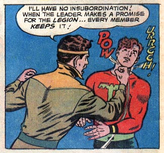 Invisible Kid takes no insubordination