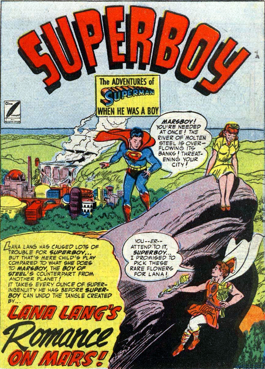 Mars Boy and Lana Lang