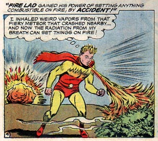 The origin of Fire Lad