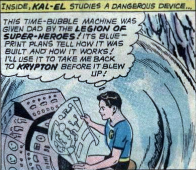 Kal-El II uses a Time-Bubble