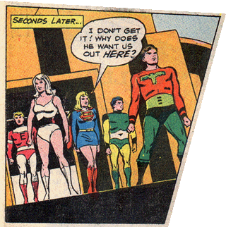 Win Mortimer Legion of Super-Heroes Art